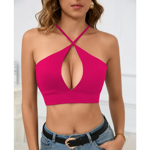 Cutout Sling Sexy Summer Top For Women Pitaya - Shop at LoveMi