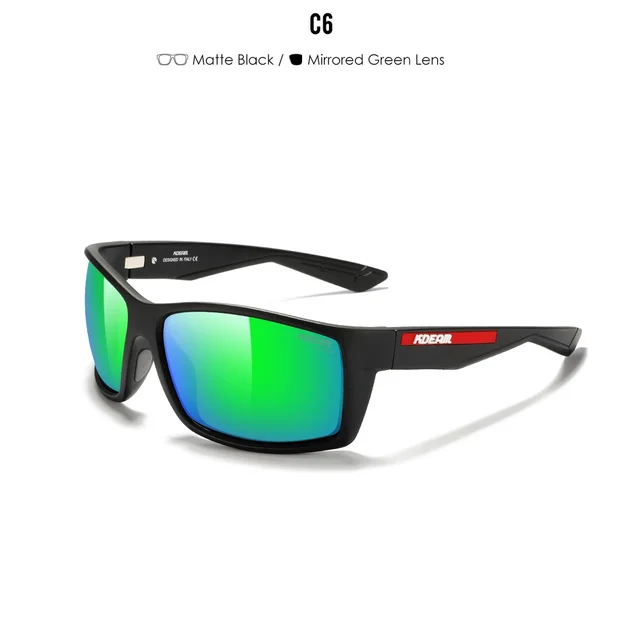 High Halal Film Polarized Driving Sunglasses Ultralight Outdoor Athletic Glasses C6 - Shop at LoveMi