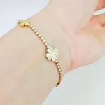 Zircon Chain Gold