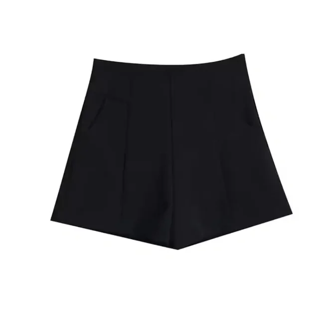 Casual All matching High Waist Figure Flattering Shorts Women's Outer Wear Velvet Style - Shop at LoveMi