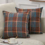 Brown With Plaid