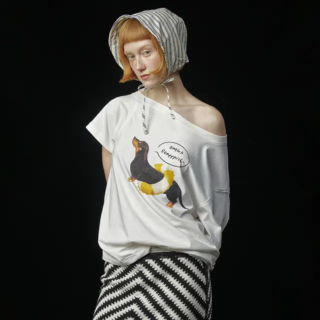 Summer Lazy Casual Slimming Top White - Shop at LoveMi