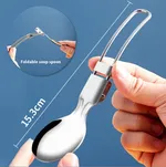 Stainless Steel Folding Spoon