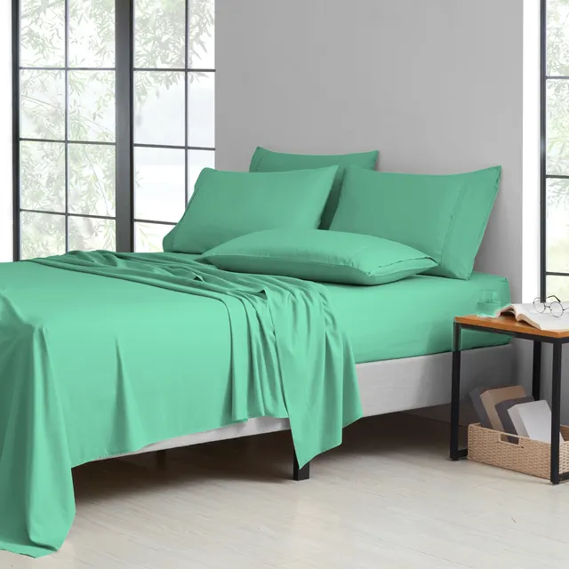 Rayon From Bamboo 2000 Thread Count Luxury Sheet Evergreen - Shop at LoveMi