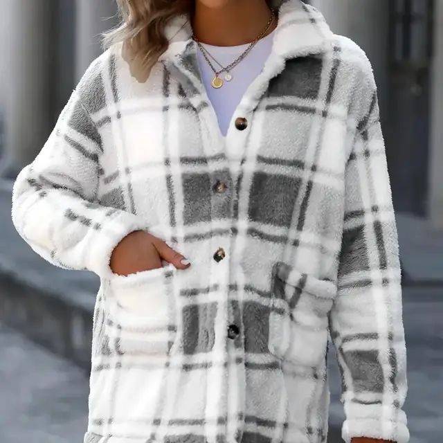 Fashionable And Versatile Polyester Fiber Women's Coat 2 Style - Shop at LoveMi
