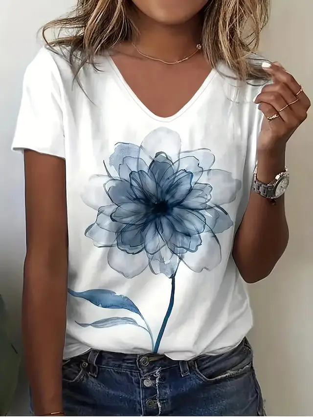 High grade Spring V neck Women's Mxwvt029 - Shop at LoveMi