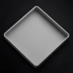 Raised Without Grid Light Gray