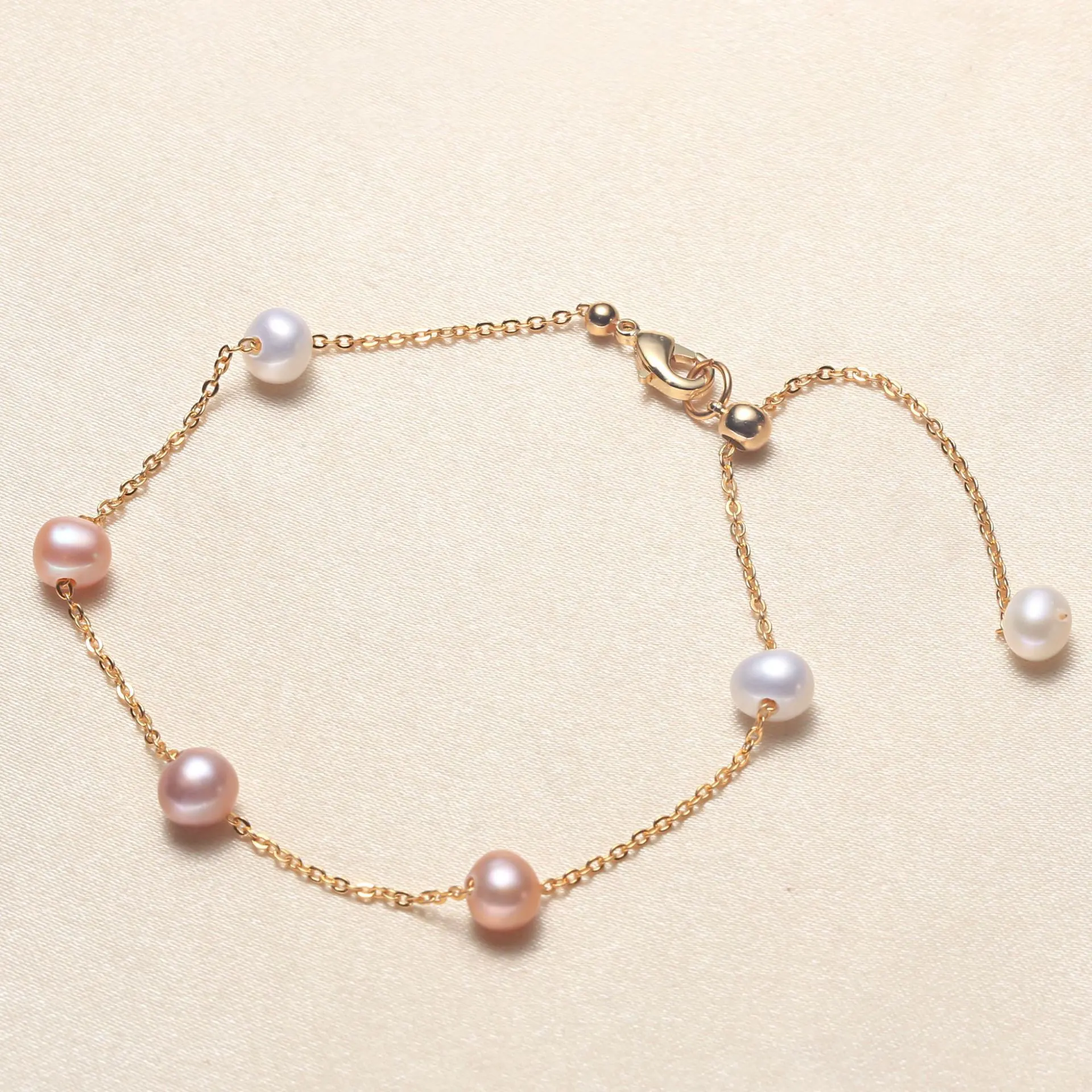Starry Sky Colorful Small Pearl Bracelet For Girls Simple Style - B14114 Starry Bracelet