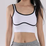 White With Chest Pad