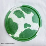 Green White