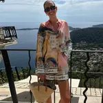 Printed Shorts Suit