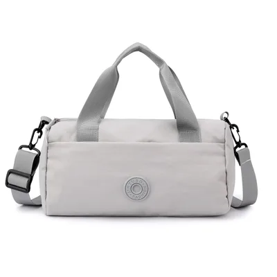 Multifunctional Large Capacity One shoulder Hand carrying Short Travel Bag Gray - Shop at LoveMi