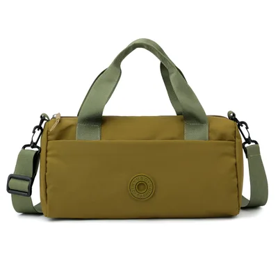 Multifunctional Large Capacity One shoulder Hand carrying Short Travel Bag Green - Shop at LoveMi