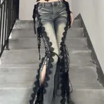 Bootcut Trousers-M