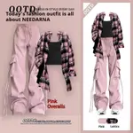 Pink Overalls