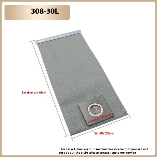 Vacuum Cleaner Accessories Non woven Fabric Dust Bag Length65 X Width22Cm - Shop at LoveMi