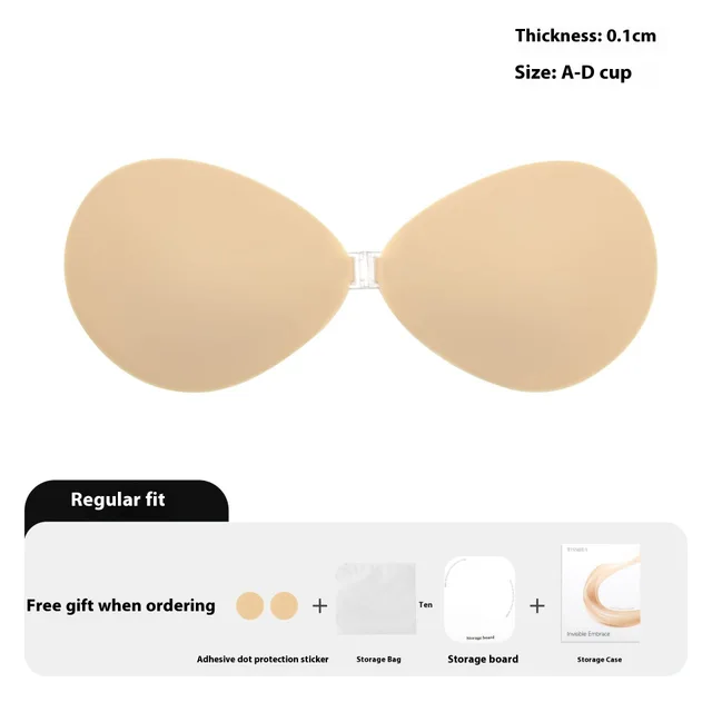 No Sweat Solid State Silicone Breast Pad Women Common Style Round Cup Box - Shop at LoveMi