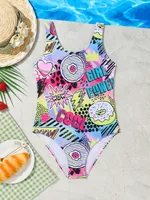 Cute One-piece Swimsuit For Children And Girls - Picture Color-150 - View 1