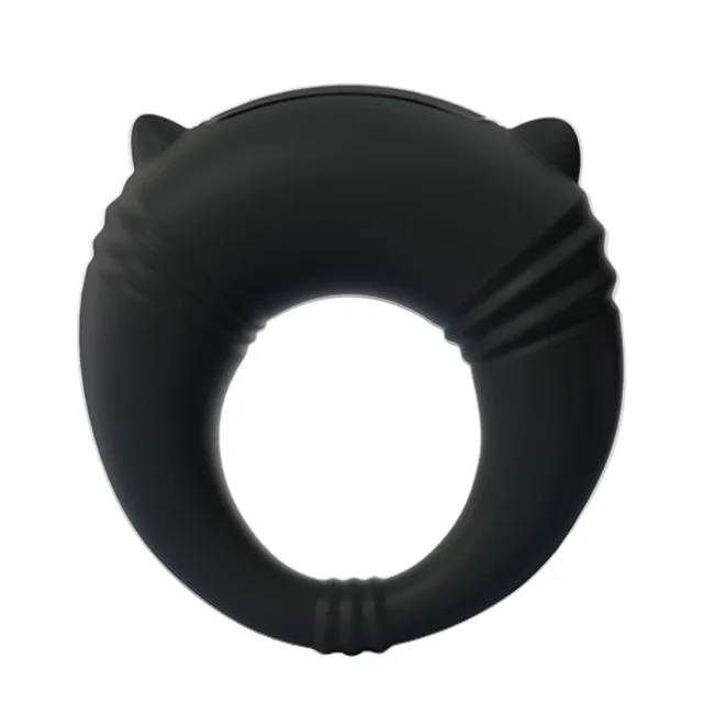 Men's Durable Silicone Ring Shared Toys Black - Shop at LoveMi