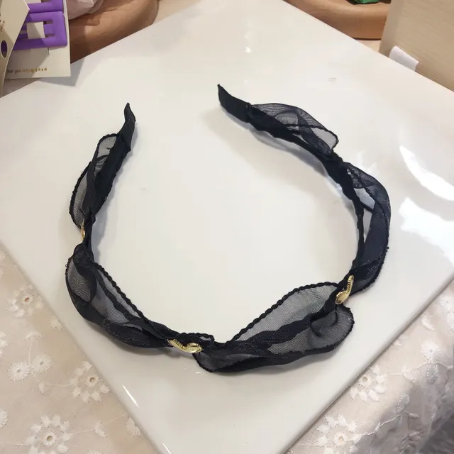 Exaggerated Wooden Ear Headdress Black Hair Hoop Style11 - Shop at LoveMi