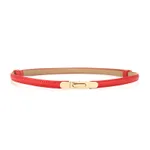 Gold Snap Button Red