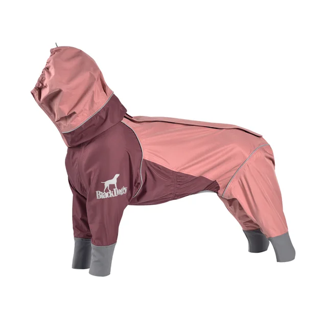 Waterproof Puppy Four legged Raincoat Pet Dog Shell Jacket Cherry Red - Shop at LoveMi