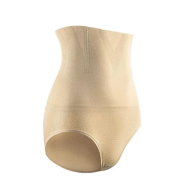 Anti gravity Hip Lifting Tummy Slimming Breathable Plus Size Ladies' High waist Panty Skin Color - Shop at LoveMi