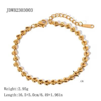 Stainless Steel Colorful Natural Stone Mitten type Bracelet Jdwb2303003 - Shop at LoveMi