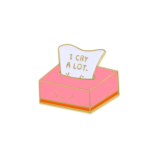 Cute Cartoon Creativity Metal Brooch Decorations Cz1429 - Shop at LoveMi