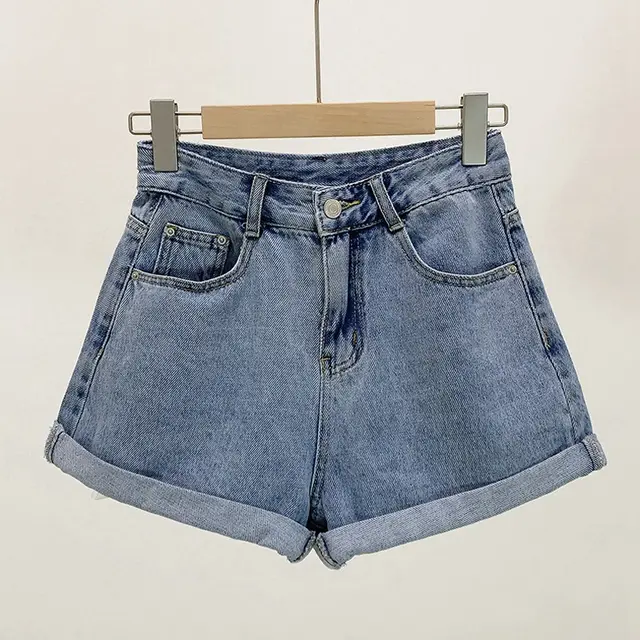 Summer Denim Shorts Light Blue - Shop at LoveMi
