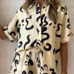 Beige Black