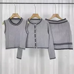 Gray Three Pieces
