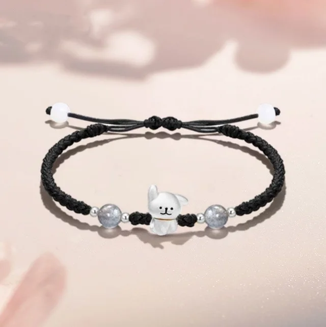 Fashionable All match High grade Bead Accessories Couple Bracelet Black Bracelet - Shop at LoveMi