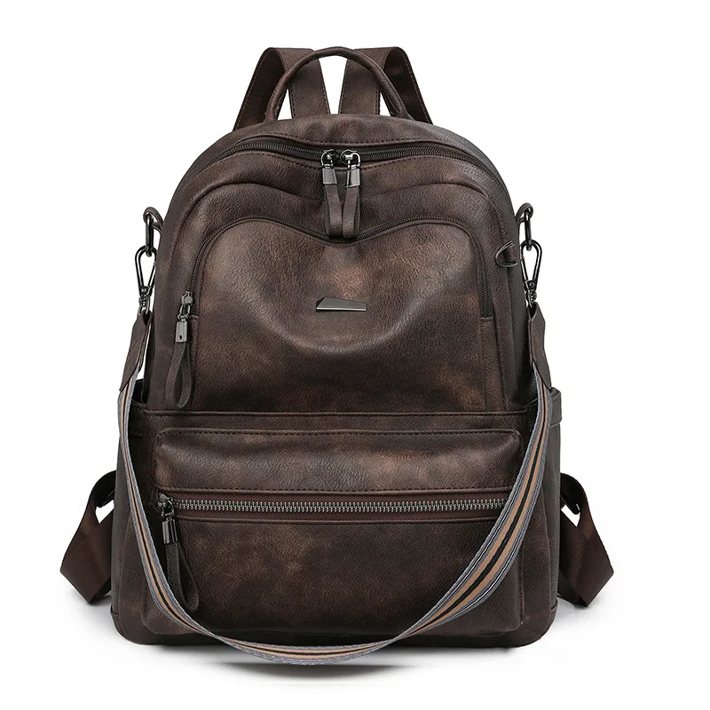 Lightweight Girls' Travel Backpack Large Capacity Retro Coffee - Shop at LoveMi