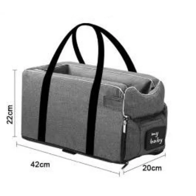 Car Kennel Small Dog Urine proof Seat Gray Portable Universal - Shop at LoveMi