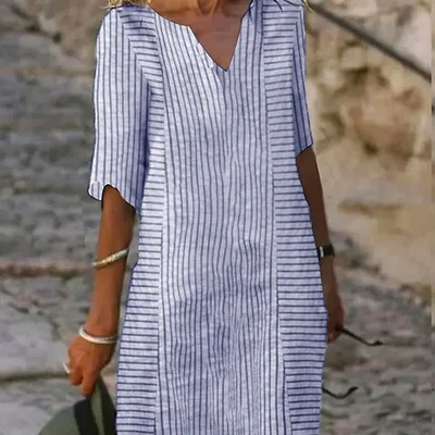 Long Sleeve Dress 3D Digital Printing European And American Women's Clothing Style 1 S - Shop at LoveMi