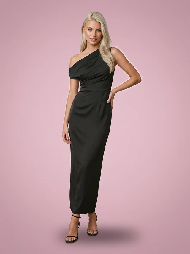 Sexy Tube Top Sleeveless Midi Dress Black - Shop at LoveMi