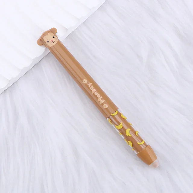 Student Erasable Gel Pen Cute Animals Little Monkey - Shop at LoveMi