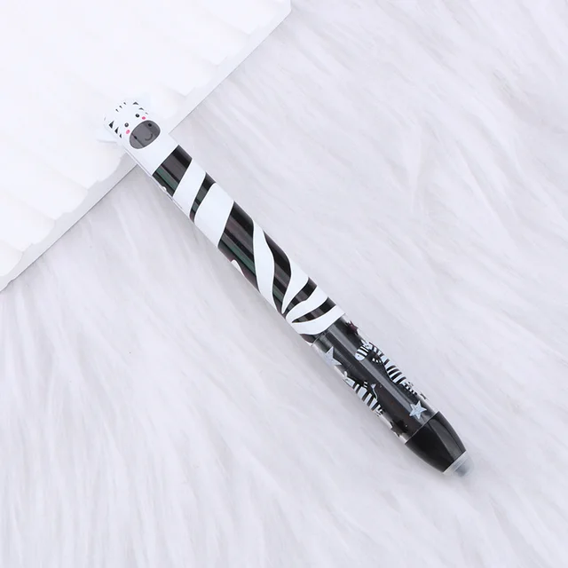 Student Erasable Gel Pen Cute Animals Zebra - Shop at LoveMi