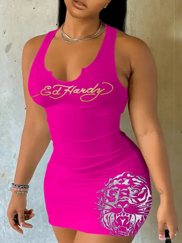 European And American Fashion Women's Suspender Skirt Magenta - Shop at LoveMi