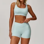 Bra Shorts Green