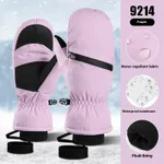 9214 Purple Ski Gloves