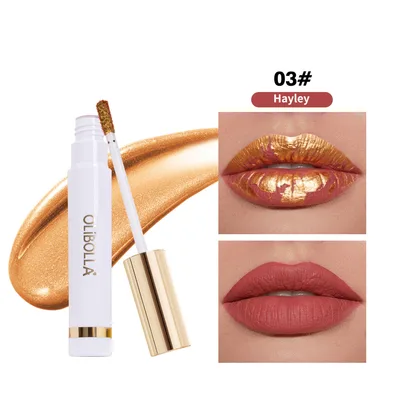 Lip Balm 24k Gold Tear And Pull Long Lasting Waterproof 03Hayley - Shop at LoveMi