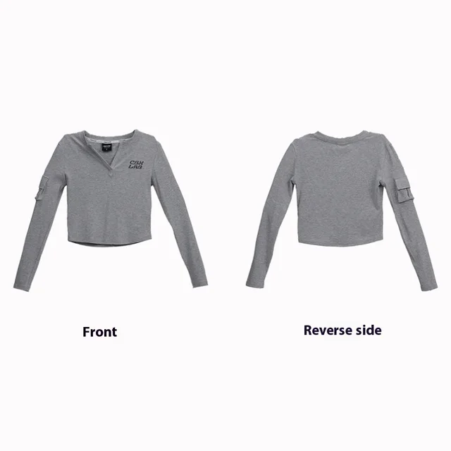 Sports Pants Super Elastic Bottoming Long Sleeve T shirt Grey Shirt - Shop at LoveMi