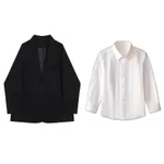 Black Suit White Shirt