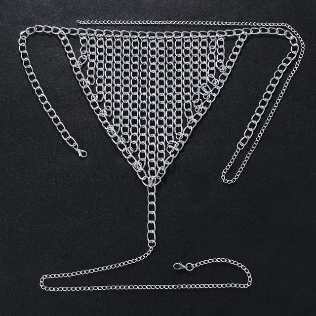 Punk Gothic Minimalist T back Silver - Shop at LoveMi