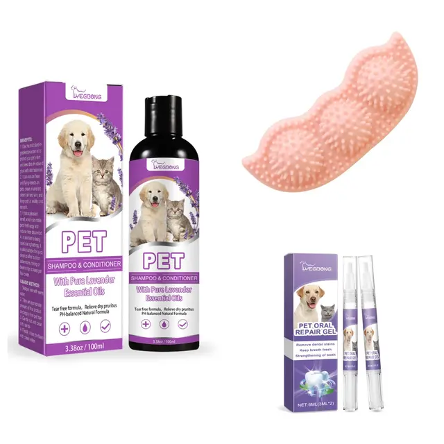 Pet Toy Chew Teeth Stick Dog Toy Ball Bite Resistant Interaction Pink Set - Shop at LoveMi