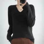 Black V Neck