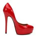 Anti string Crossbody Plus Size Women's Low cut High Heel Pumps Red - Shop at LoveMi