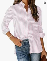 European And American Trendy Shirt Striped Pattern Printed 3D Shirt - 04Color-4Xl